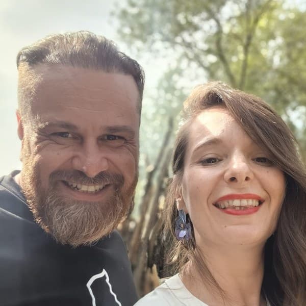Petru Păcuraru alături de Alina Burlacu
